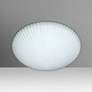 1_Besa Katie 10 1/2" Wide Opal Matte Ceiling Light