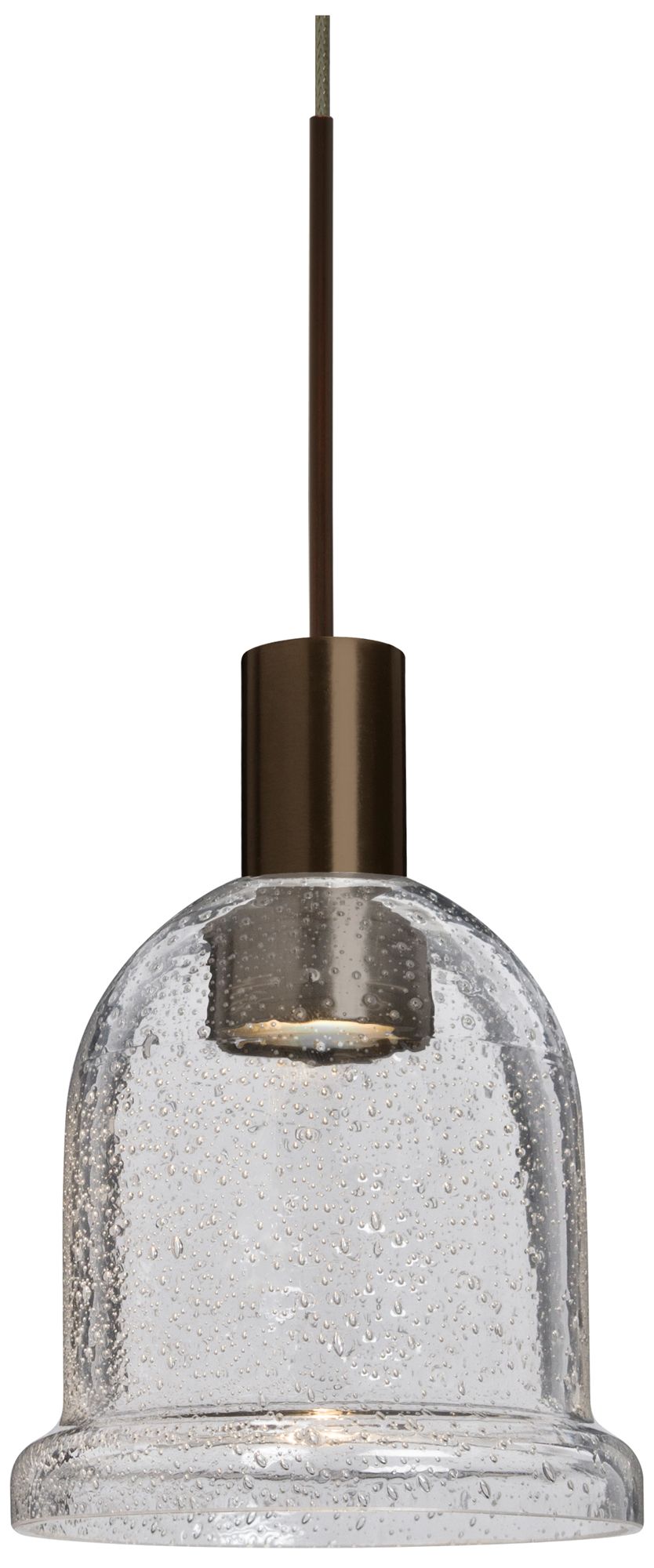 Besa Kiba Pendant 3.5 Wide Bronze Finish