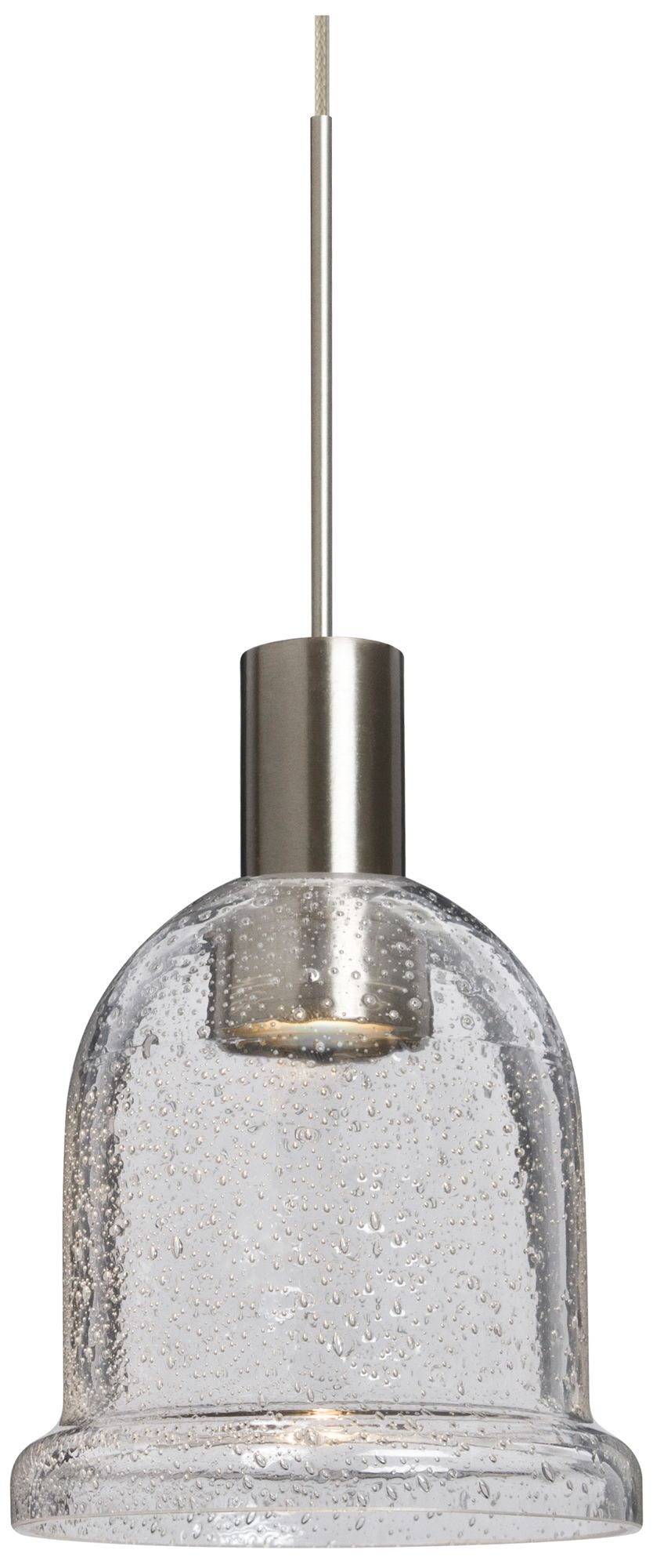 Besa Kiba Pendant 3.5 Wide Satin Nickel Finish - Made to Order