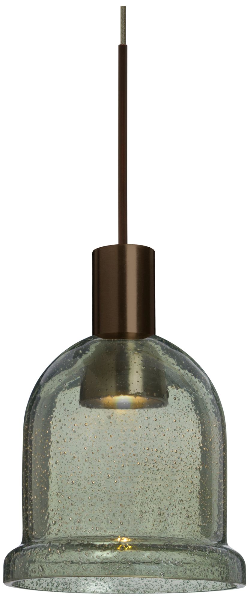 Besa Kiba Pendant 3.5 Wide Satin Nickel Finish - Made to Order