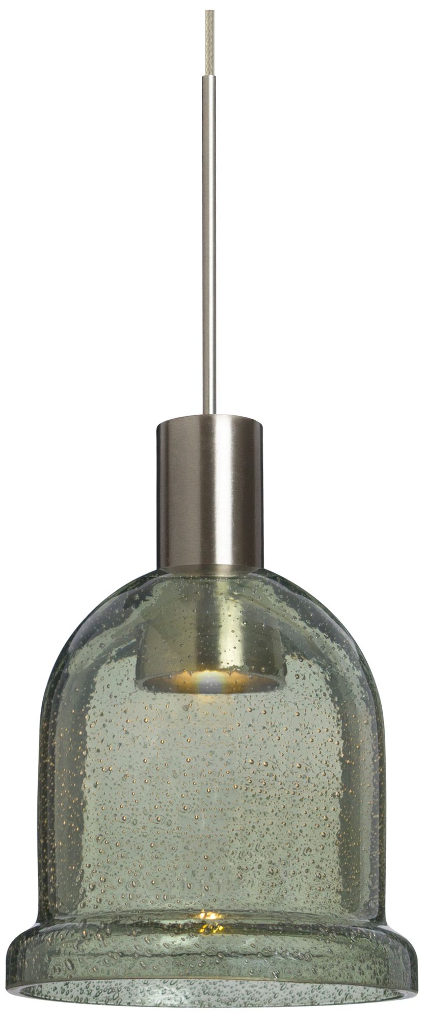 Besa Kiba Pendant 3.5 Wide Satin Nickel Finish - Made to Order