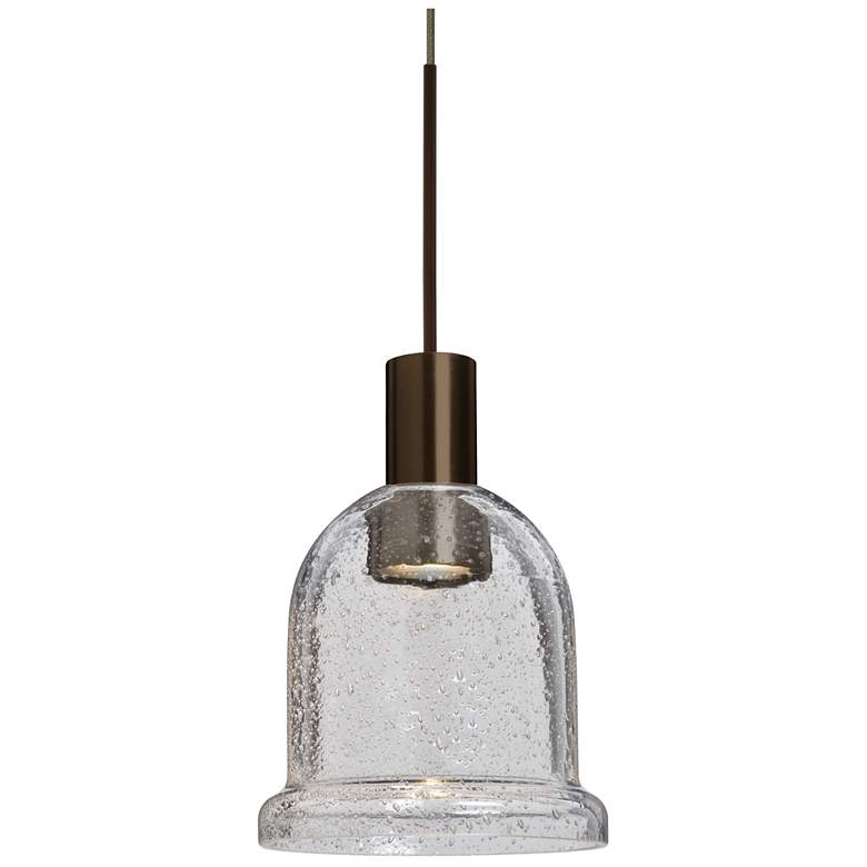 Image 1 Besa Kiba Pendant 3.5 Wide Satin Nickel Finish