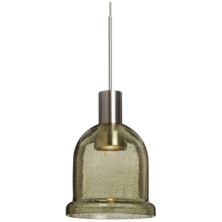 Image 1 Besa Kiba Pendant 3.5 Wide Satin Nickel Finish