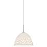 2_Besa Kiev 12 1/2" Wide Contemporary White Pendant Light