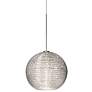 2_Besa Kristall 6" Wide Glitter Globe Mini Pendant Light