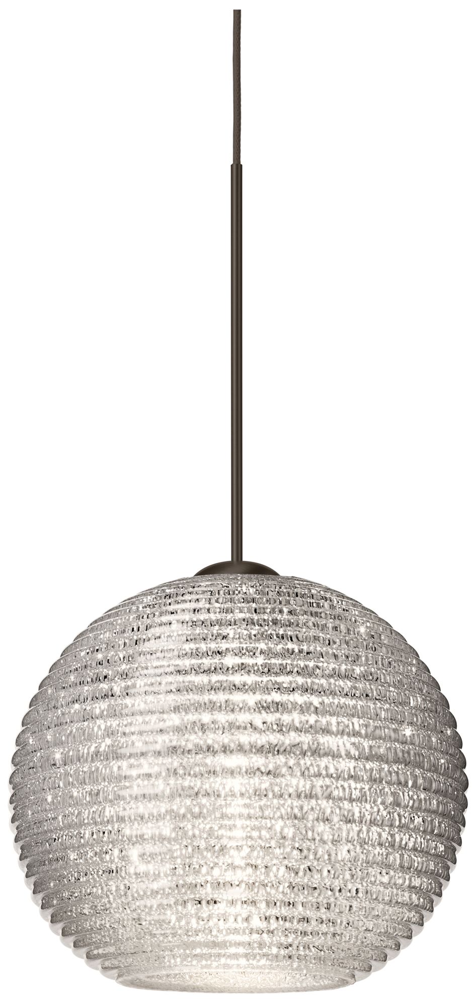 Besa Kristall 6 Pendant 6 Wide Gold Finish - Made to Order
