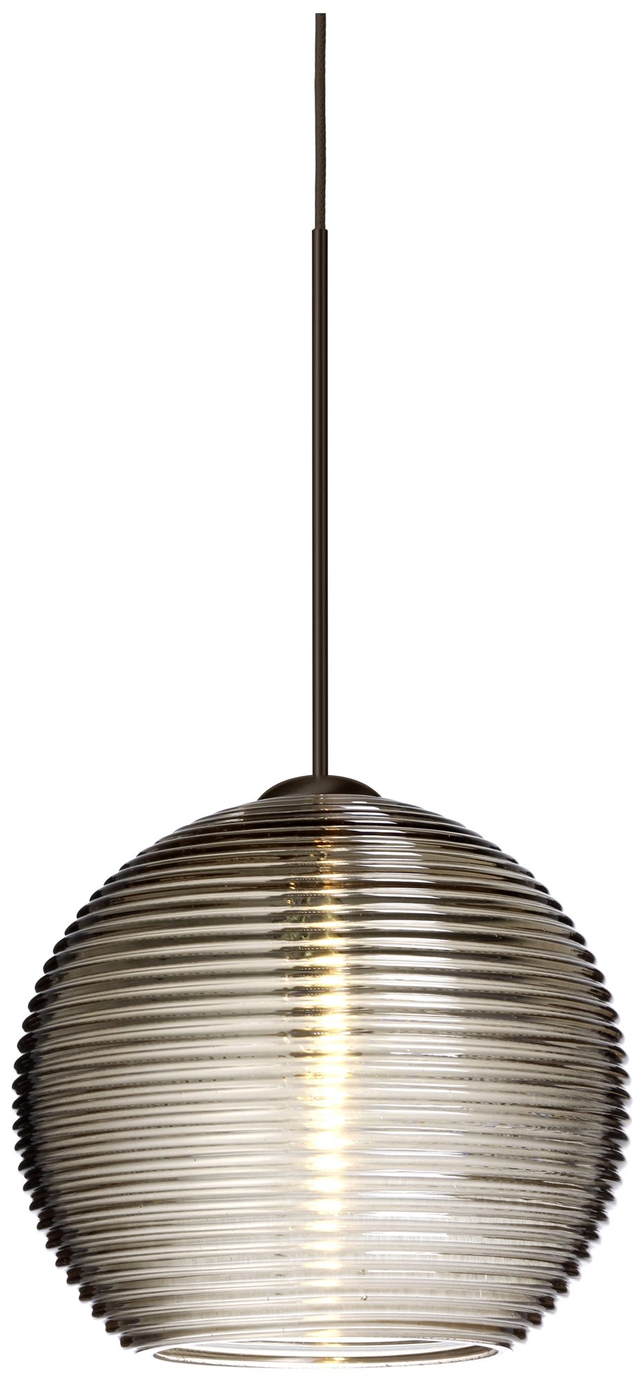 Besa Kristall 6 Pendant 6 Wide White Finish - Made to Order