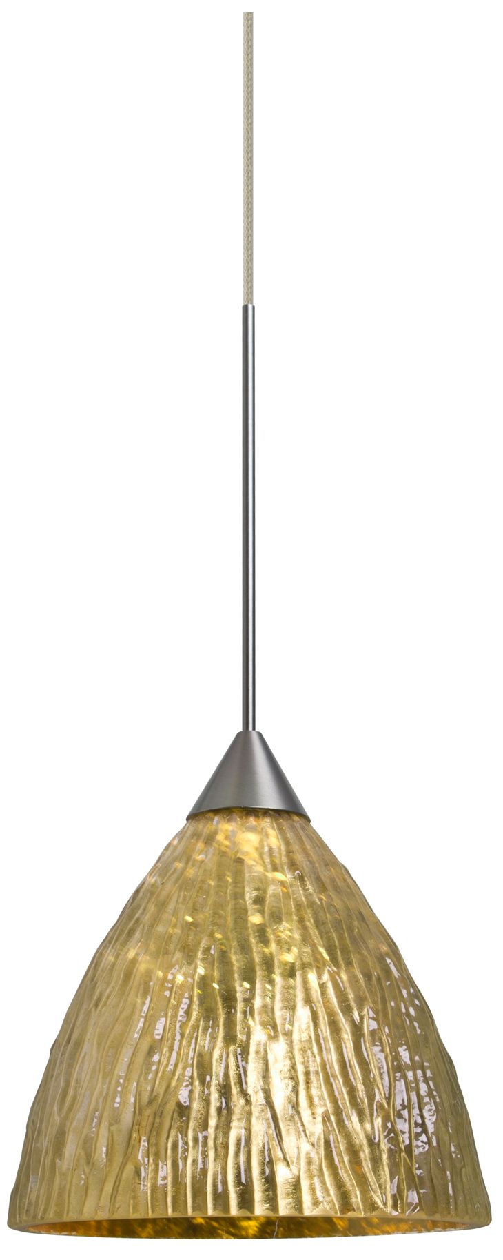 Besa Lighting Besa Eve Cord Pendant Silver Collection