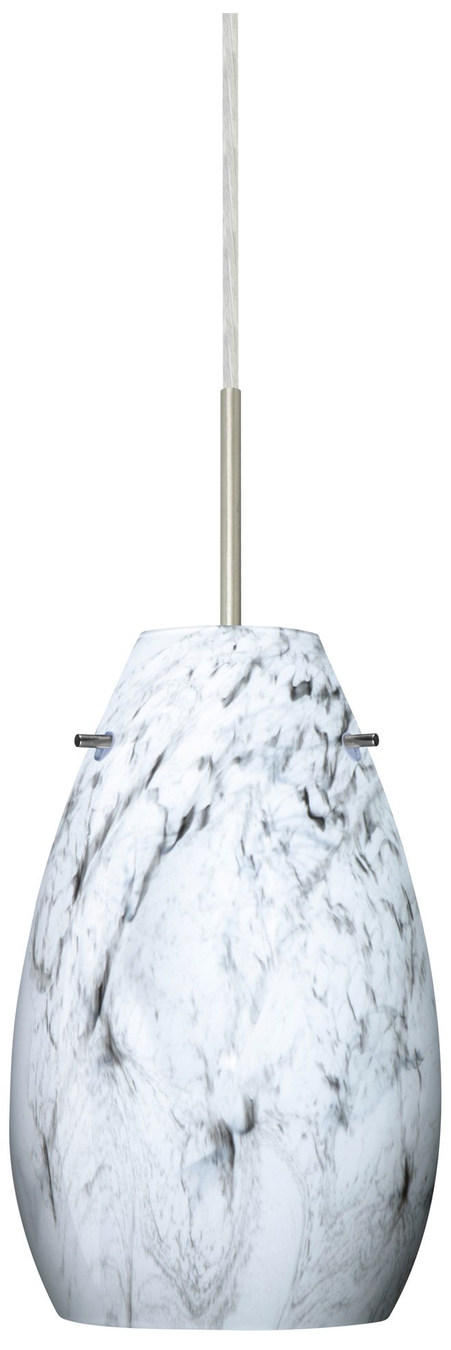 Besa Lighting Besa Pera 9 Cord Pendant White Collection