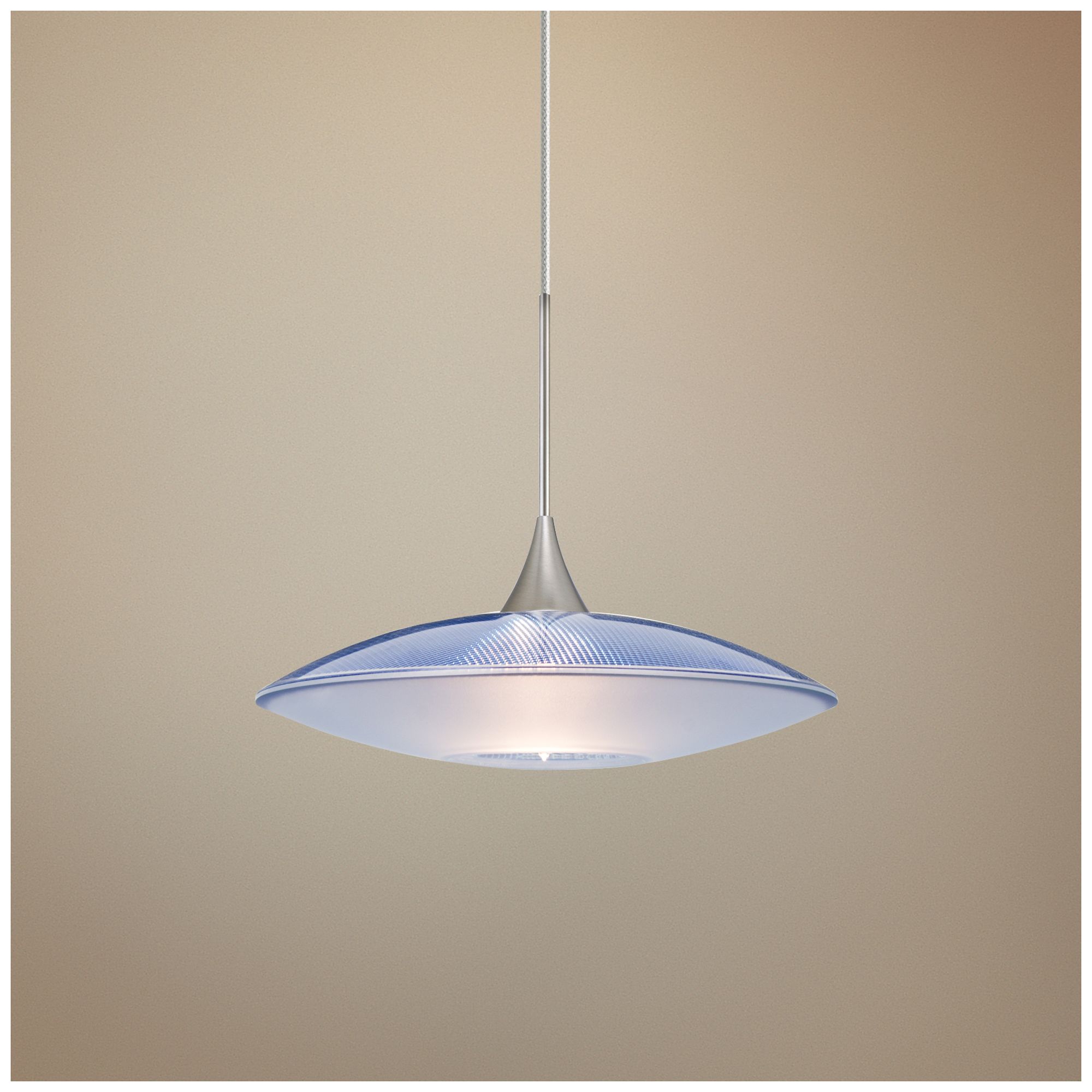 Besa Lighting Besa Spazio Cord Pendant Brushed Nickel Collection