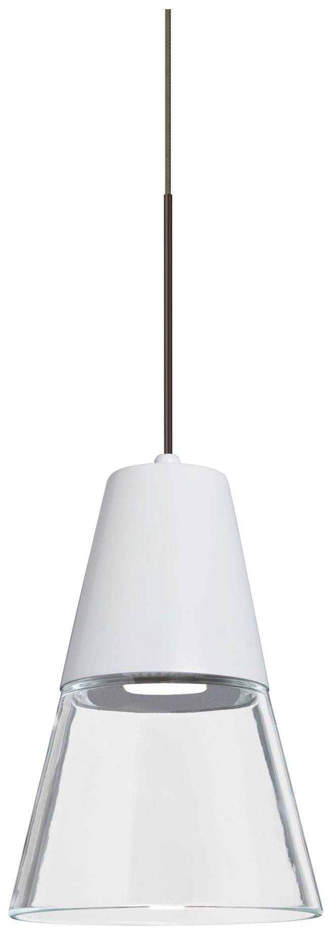 Besa Lighting Besa Timo 6 Cord Pendant Bronze Collection