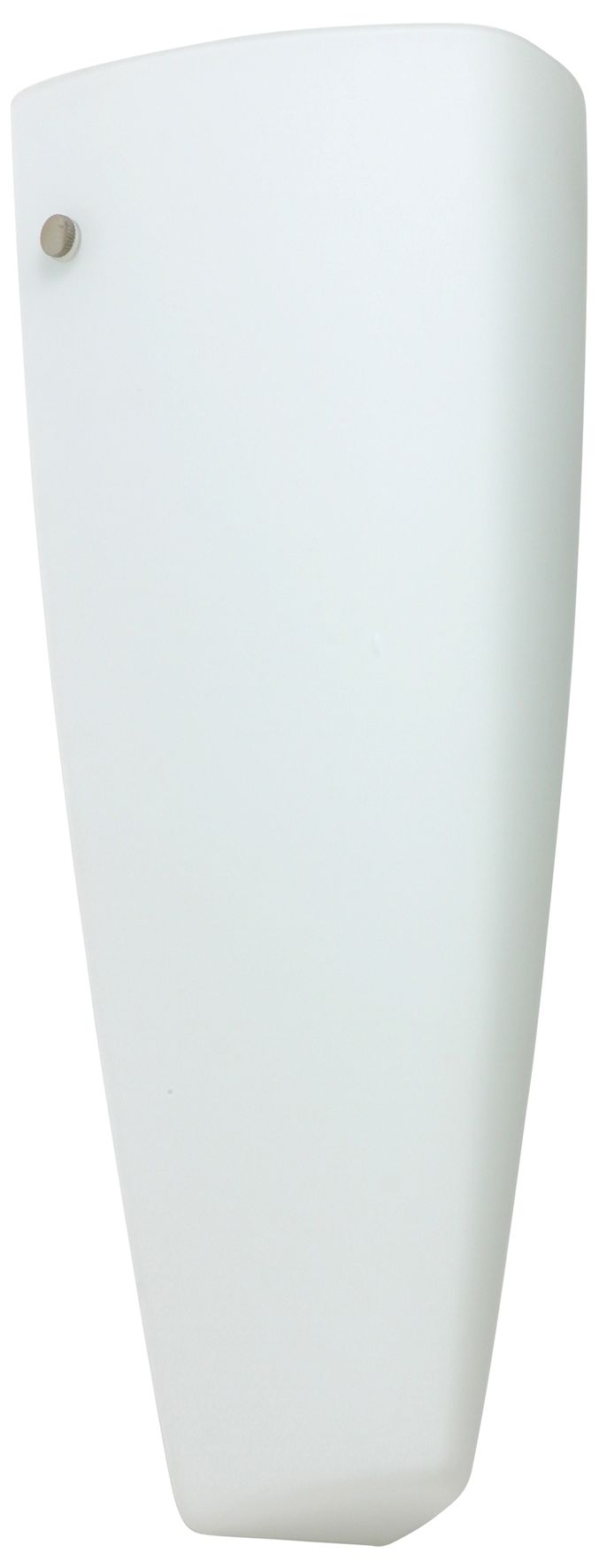 Image 2 Besa, Lina Wall Sconce, Opal Matte, Satin Nickel Cap Finish, 1x75W Medium
