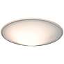 2_Besa Luma 18" Wide Slim Opal Glass Ceiling Light
