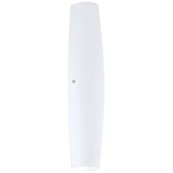 Besa Mistral Wall Sconce - Opal Matte decor, Satin Nickel, LED