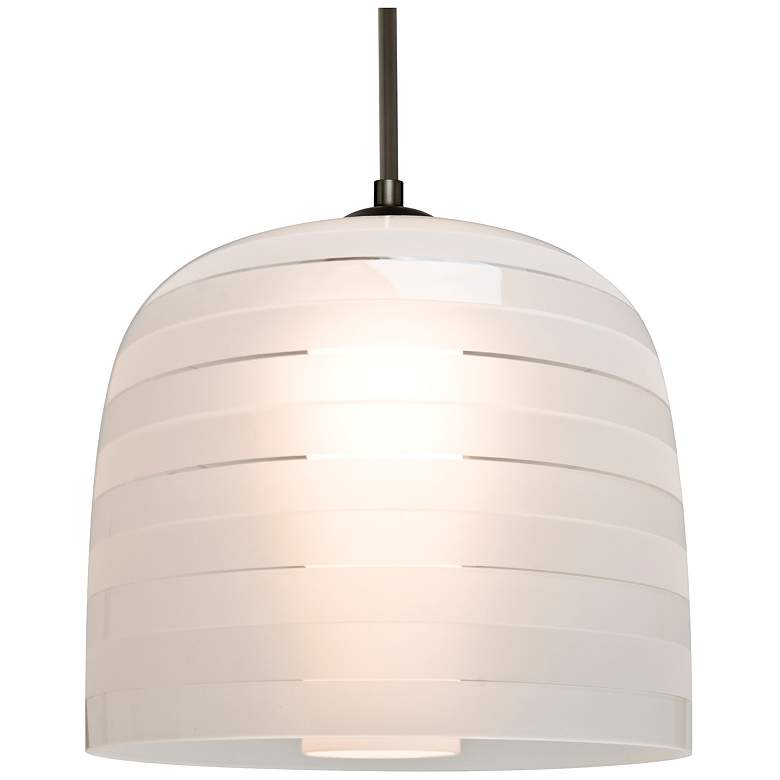 Image 1 Besa Mitzi 10 Pendant 9.875 Wide Bronze Finish