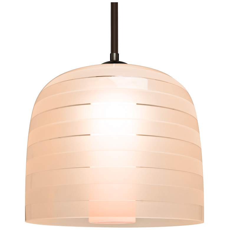 Image 1 Besa Mitzi 10 Pendant 9.875 Wide Bronze Finish