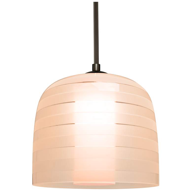 Image 1 Besa Mitzi 7 Pendant 7.375 Wide Bronze Finish