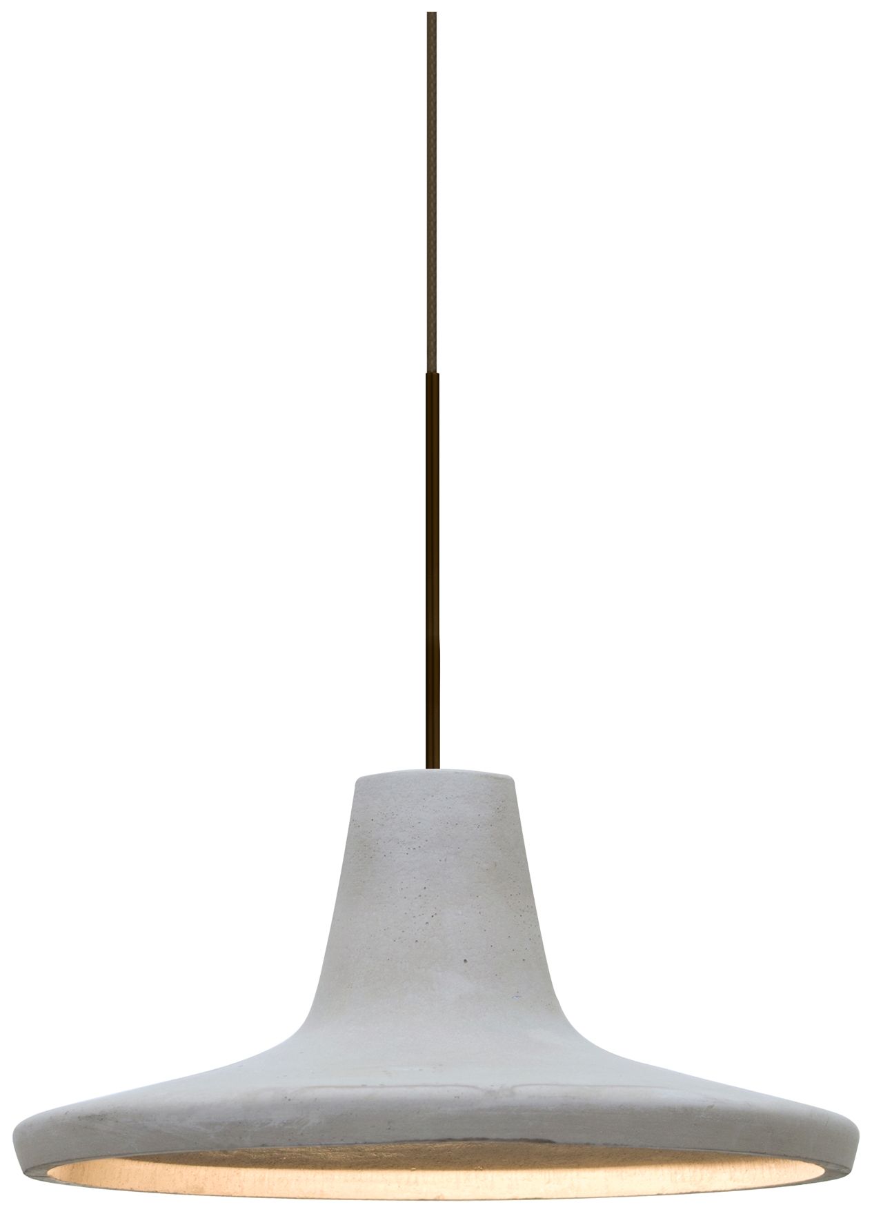 Besa Modus Pendant 9 Wide Bronze Finish - Made to Order