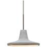 1_Besa Modus Pendant 9 Wide Bronze Finish