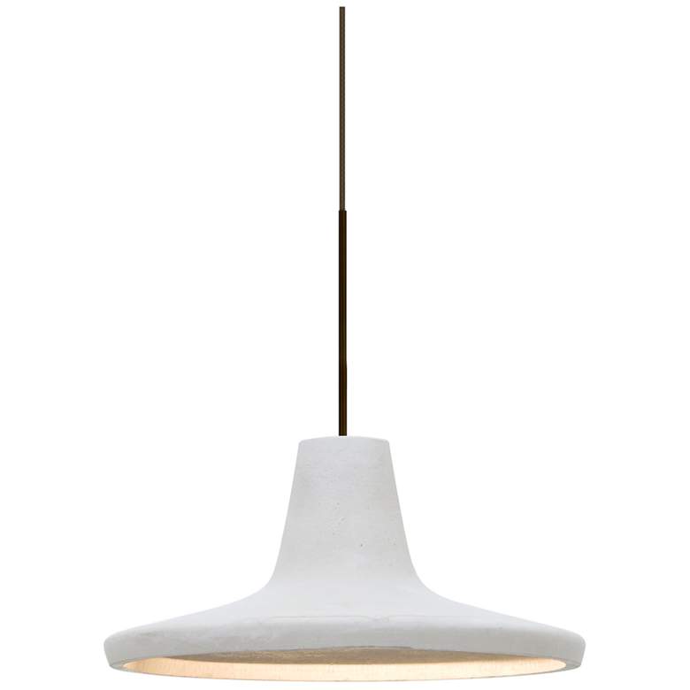 Image 1 Besa Modus Pendant 9 Wide Bronze Finish