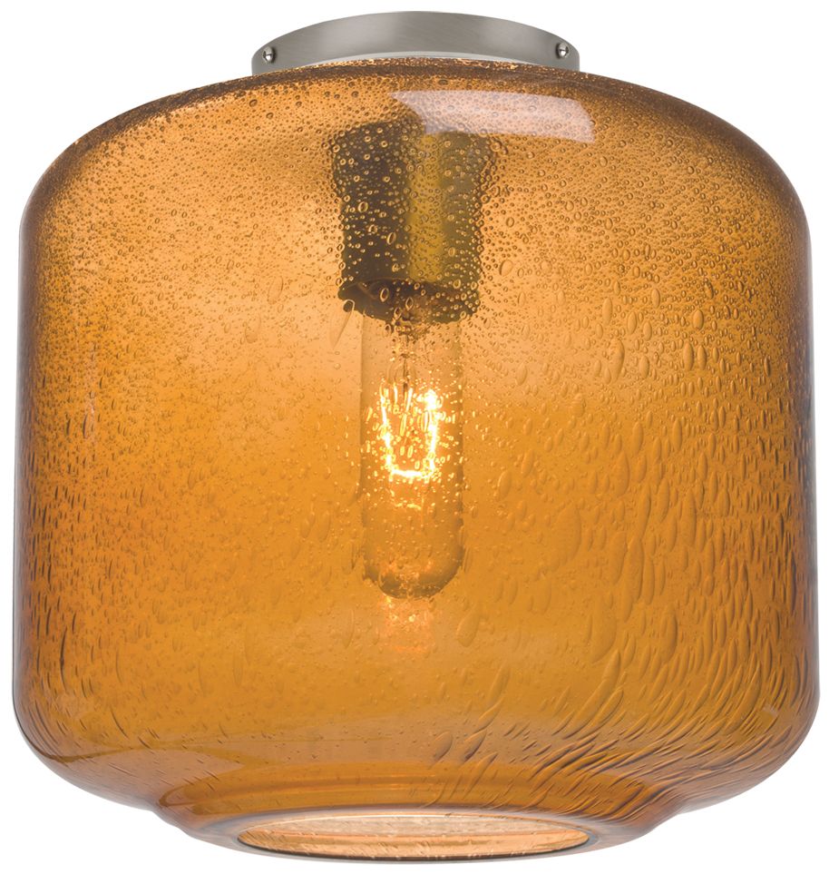 Besa Niles 10 Ceiling Amber Bubble - Made to Order