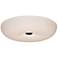 Besa Nimbus 16 Ceiling Opal Matte Black