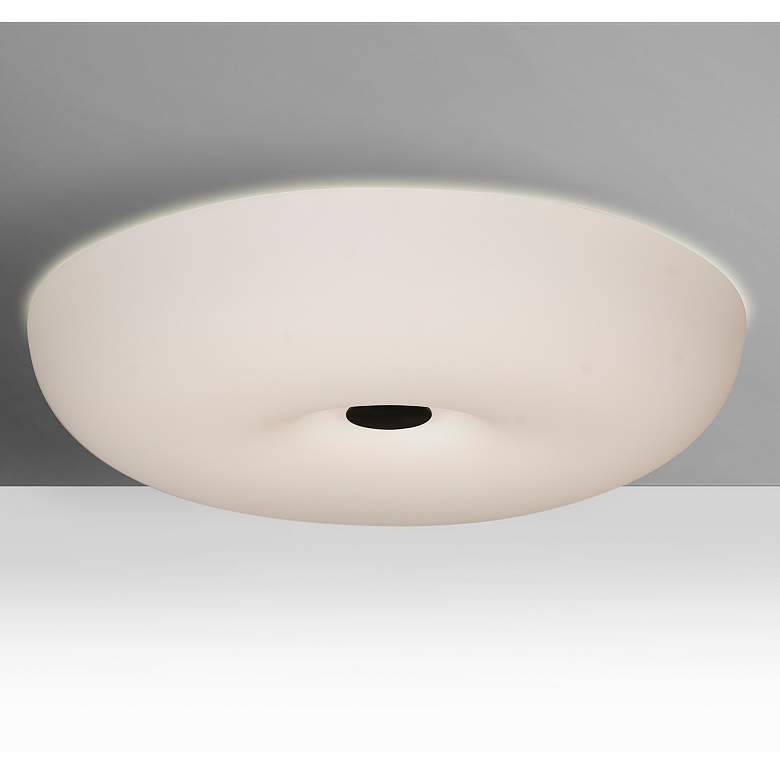 Image 1 Besa Nimbus 16 Ceiling Opal Matte Black