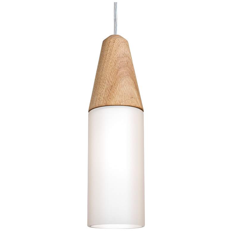Image 1 Besa Nini Pendant 3.75 Wide Satin Nickel Finish