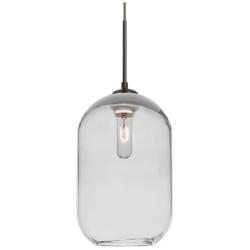 Besa Omega 12 Pendant 7.25 Wide Bronze Finish