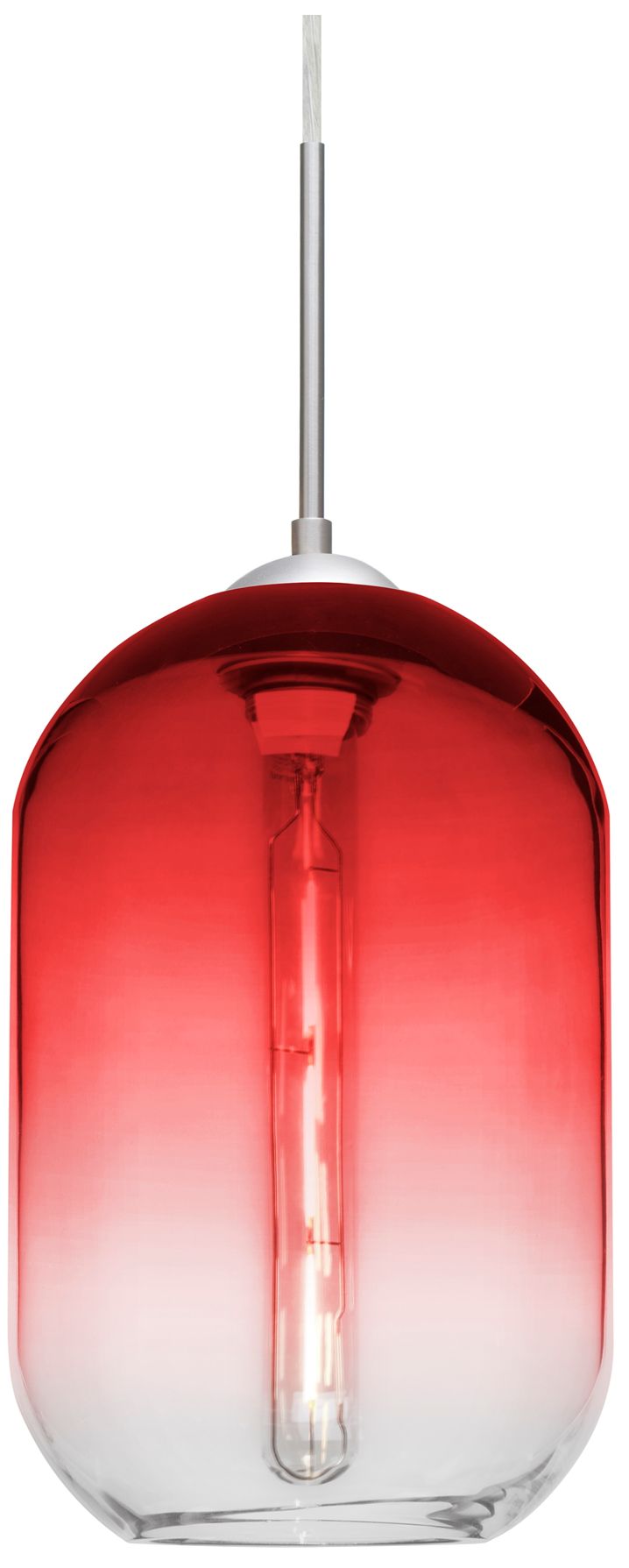 Besa Omega 12 Pendant 7.25 Wide Gray Finish - Made to Order