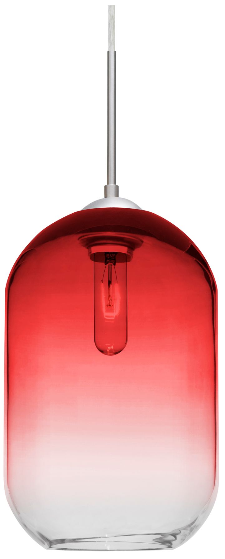 Besa Omega 12 Pendant 7.25 Wide Satin Nickel Finish - Made to Order