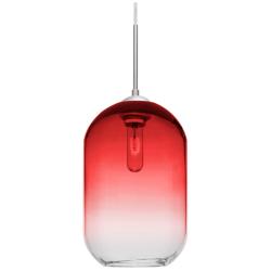 Besa Omega 12 Pendant 7.25 Wide Satin Nickel Finish