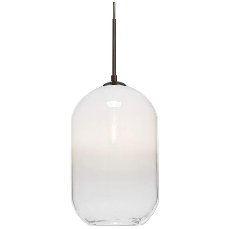 Image 1 Besa Omega 12 Pendant 7.25 Wide Satin Nickel Finish