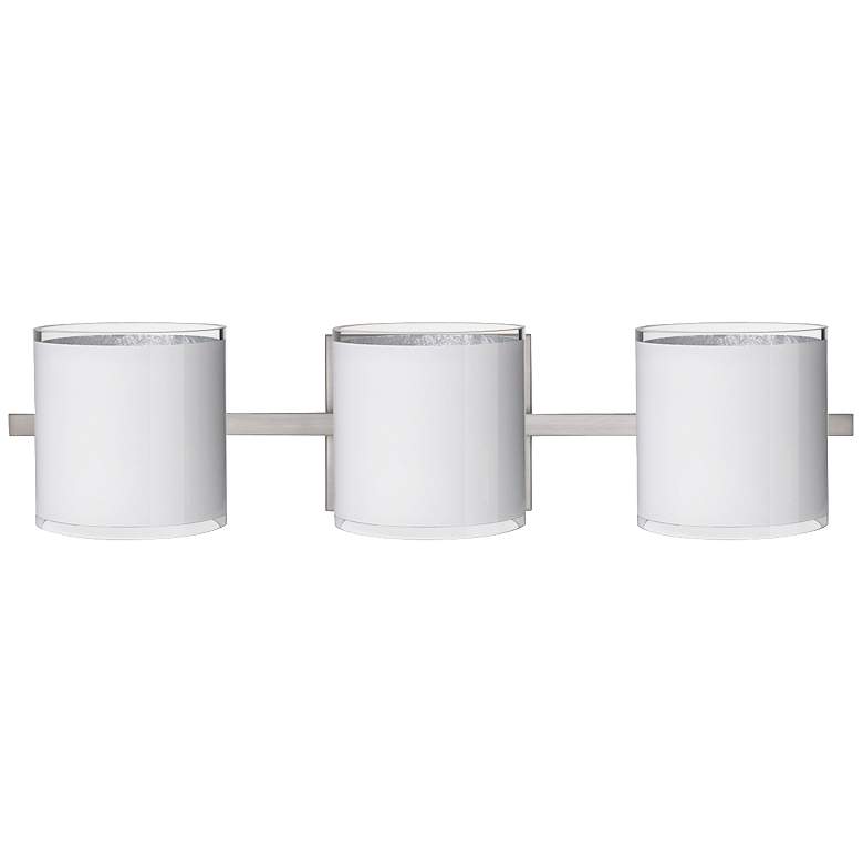 Image 1 Besa Pogo 23" Wide White Bathroom Light