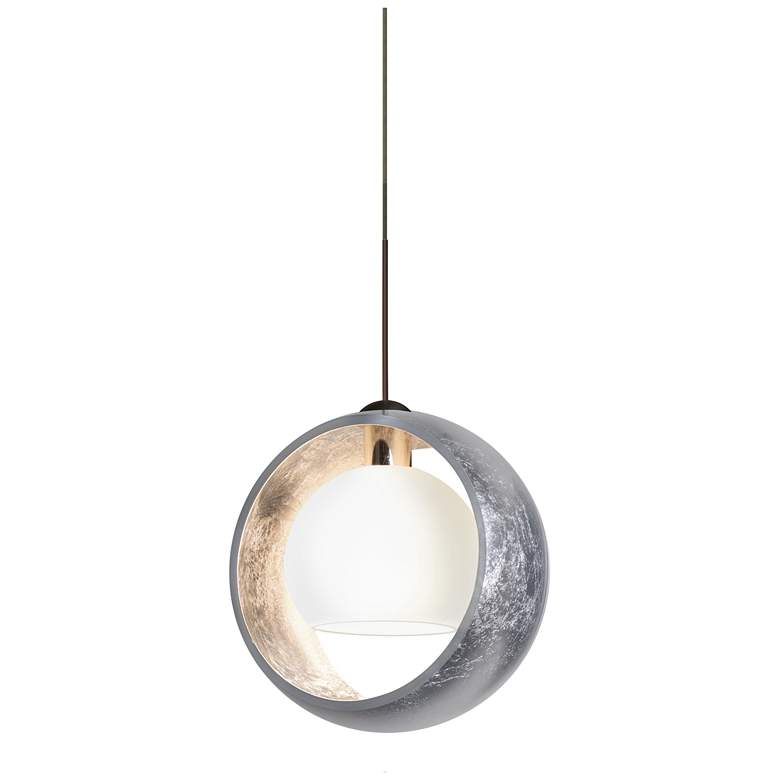 Image 1 Besa Pogo Pendant 6.25 Wide Bronze Finish