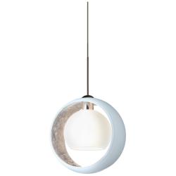 Besa Pogo Pendant 6.25 Wide Clear Finish