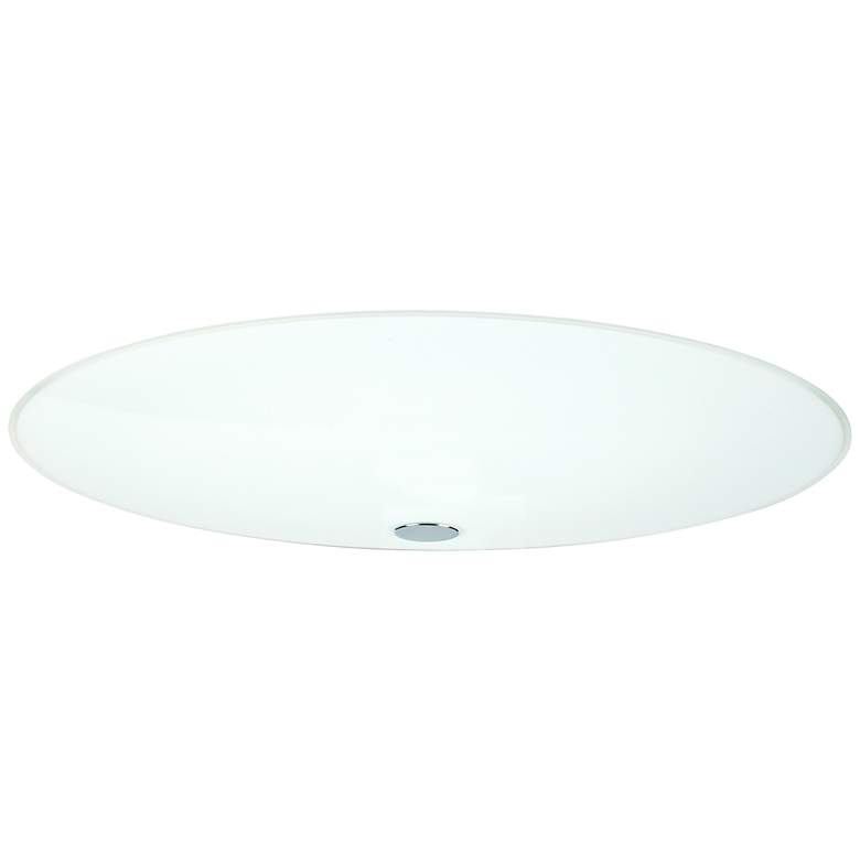 Image 1 Besa Renfro 20" Wide Opal Glass Ceiling Light