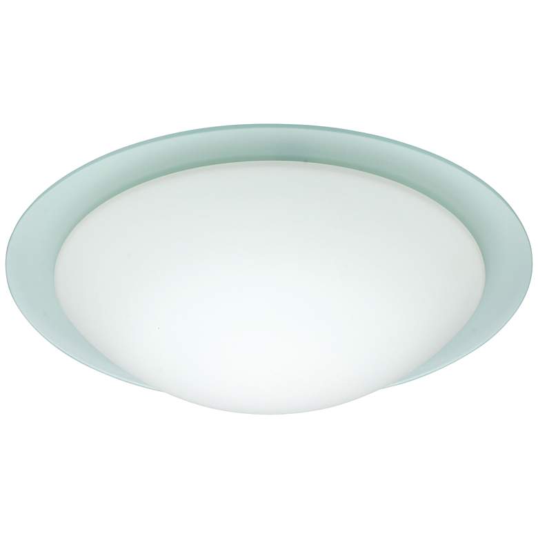 Image 1 Besa Ring 15 1/2 inch Wide White Ceiling Light