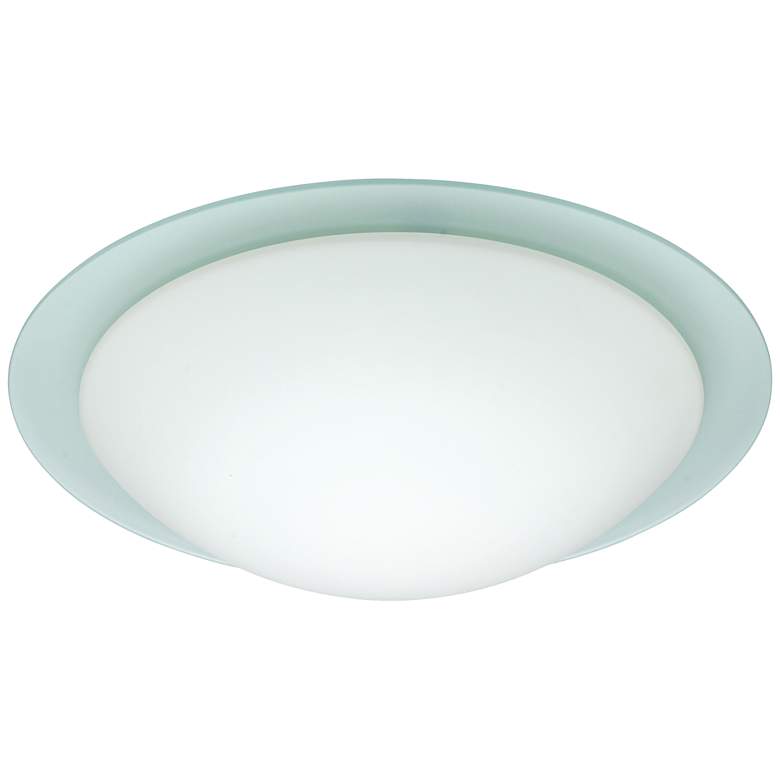 Image 1 Besa Ring 19" Wide White Ceiling Light