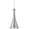 Besa Rondo Pendant 7.875 Wide Satin Nickel Finish