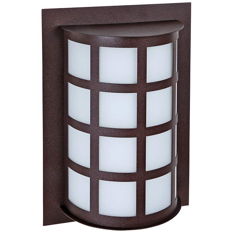 Image 1 Besa Scala 13" High Bronze Outdoor Wall Light