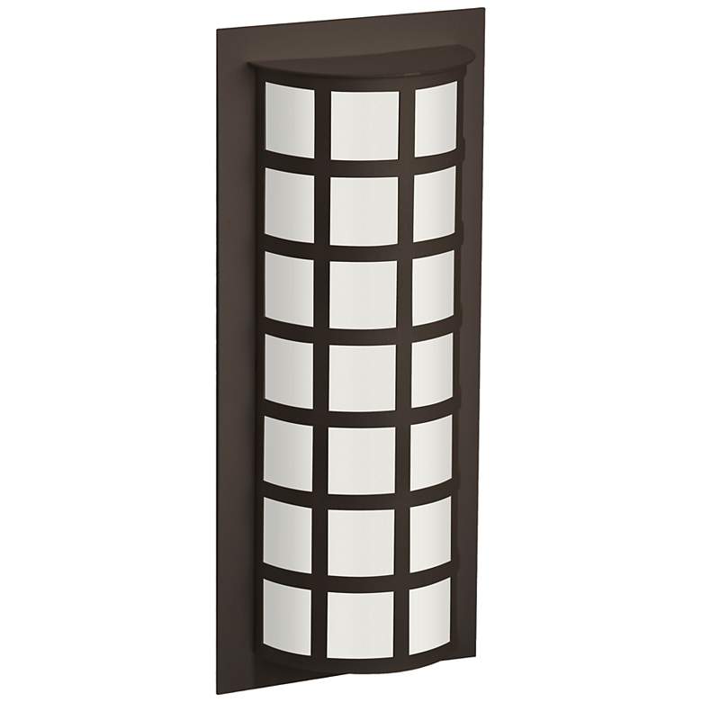 Image 1 Besa Scala 19 3/4" High Bronze Wall Sconce