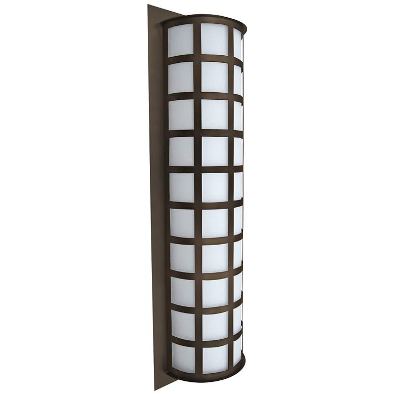 Image 1 Besa Scala 28" High Bronze Outdoor Wall Light