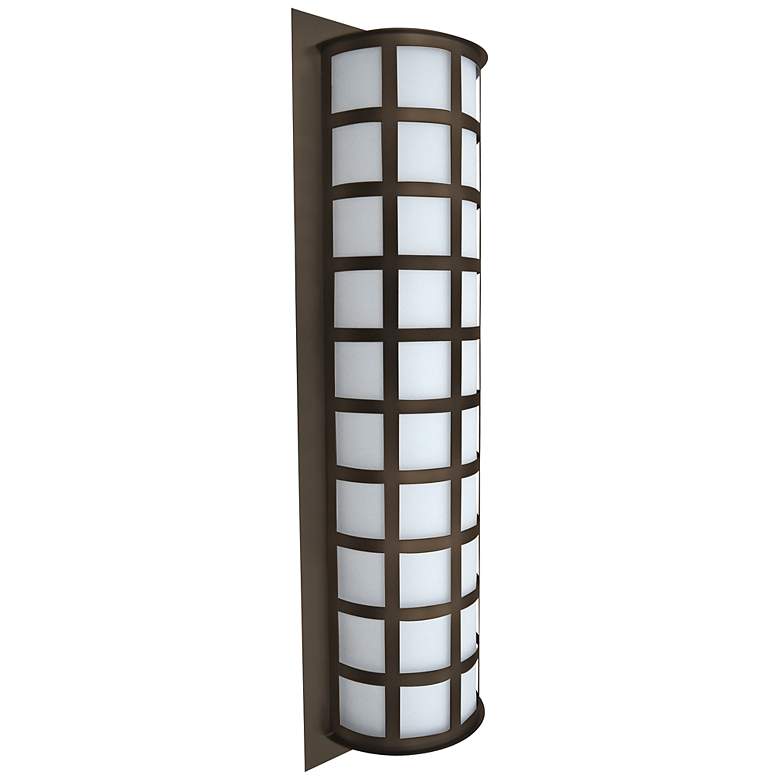 Image 1 Besa Scala 28 inch High Bronze Outdoor Wall Light