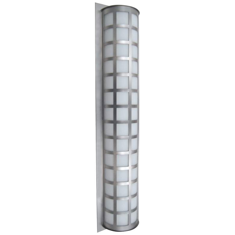 Image 1 Besa Scala 40 inch High Brushed Aluminum Outdoor Wall Light