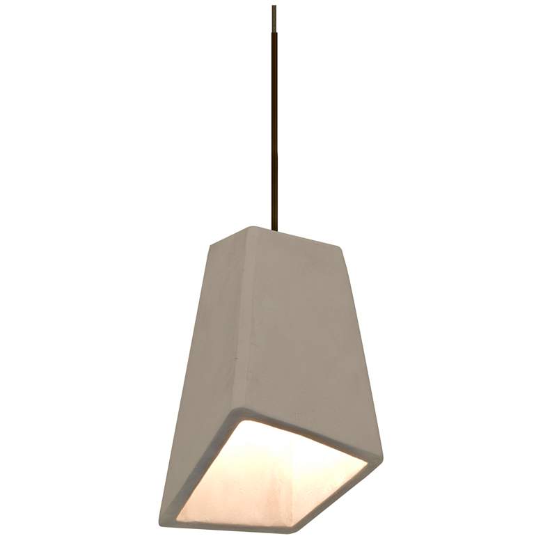 Image 1 Besa Skip Pendant 4 Wide Bronze Finish