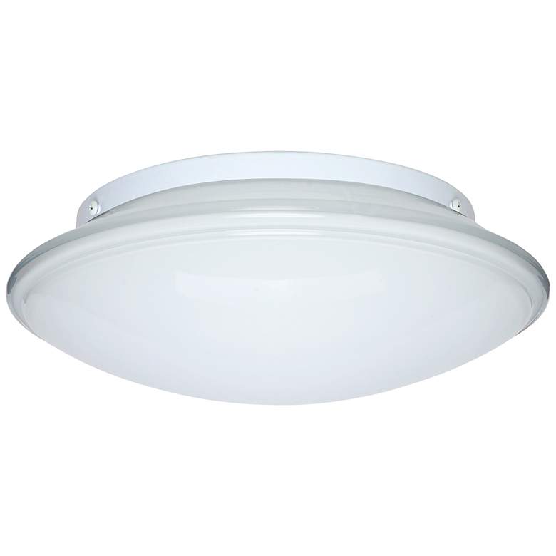 Image 1 Besa Sola 12 1/2 inch Wide White Ceiling Light