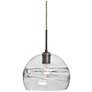 Besa Spirit 10 3/4" Wide Bronze Mini Pendant