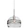 Besa Spirit 10 3/4" Wide Satin Nickel Globe Mini Pendant
