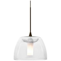 Besa Spur Pendant 5.5 Wide Bronze Finish